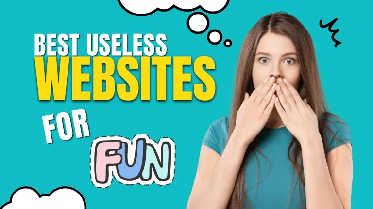 10 Best Useless Websites to Visit When Bored