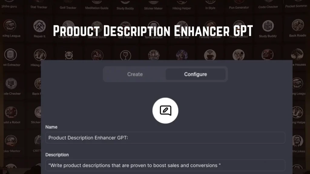 Product Description Enhancer GPT